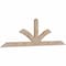 Ekena Millwork Richland Smooth Timber Gable Bracket, Douglas Fir, 72"W x 21"H x 1 1/2"D x 3 1/2"F, 7/12 Pitch GBW072X21X0204RIC00SDF - alternate 4